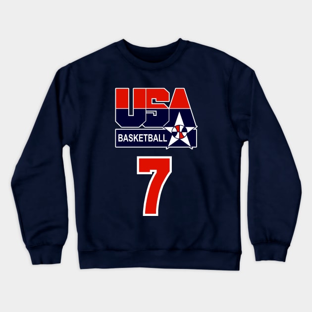 USA DREAM TEAM 92 - Bird Crewneck Sweatshirt by Buff Geeks Art